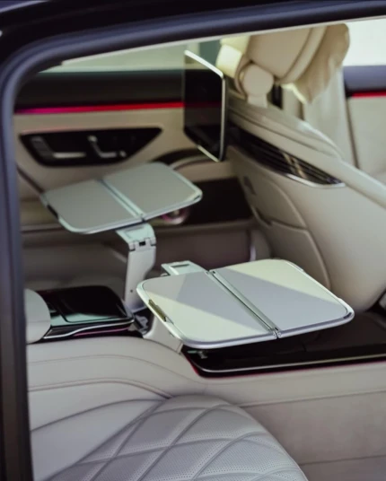 Mercedes Benz S580 Maybach 2022 BLACK RENTAL IN DUBAI - undefined